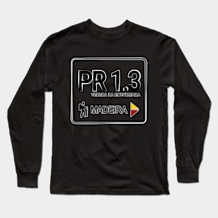 Madeira Island PR1.3 VEREDA DA ENCUMEADA logo Long Sleeve T-Shirt